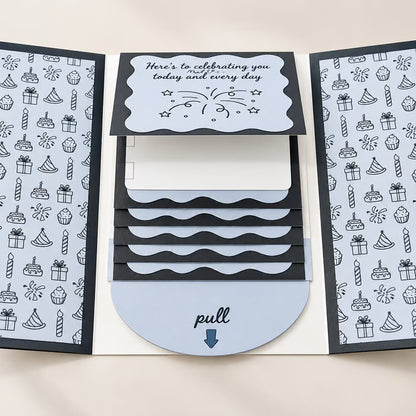 ⏰LAST DAY 50% OFF - 2026 New 🎅💳 Waterfall Christmas Gift Card Booklet ✨