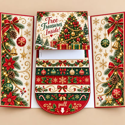⏰LAST DAY 50% OFF - 2026 New 🎅💳 Waterfall Christmas Gift Card Booklet ✨