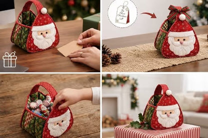 Christmas DIY Quilted Handbag Craft Kit