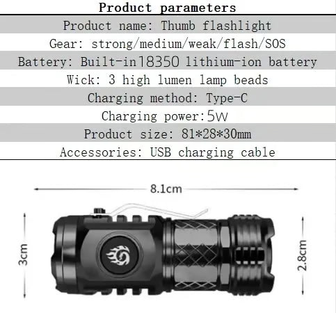 🔥LAST DAY PROMOTION 49% OFF 🔥 - Mini Flash Super Power Flashlight