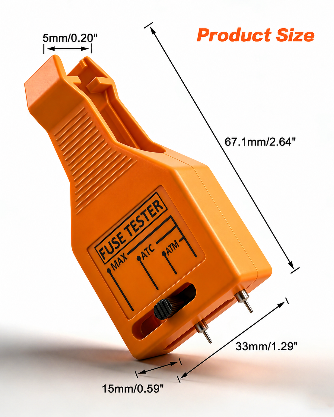 Combination Fuse Tester and Puller-🔍 Quick Check, 🔧 Easy Removal, 🚗 Roadside Ready