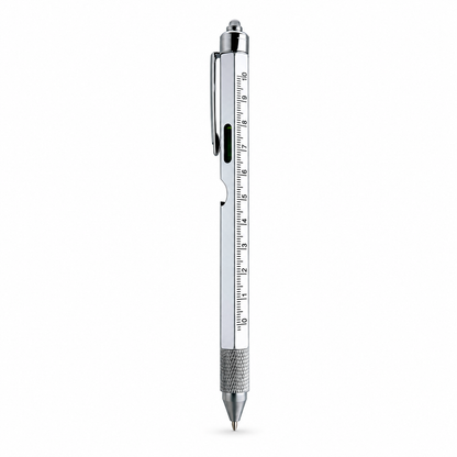 🖊️ 9-in-1 Multi-Tool Pen – LED Light, Screwdriver, Ruler & Stylus | Pocket EDC Gadget for Everyday Fixes
