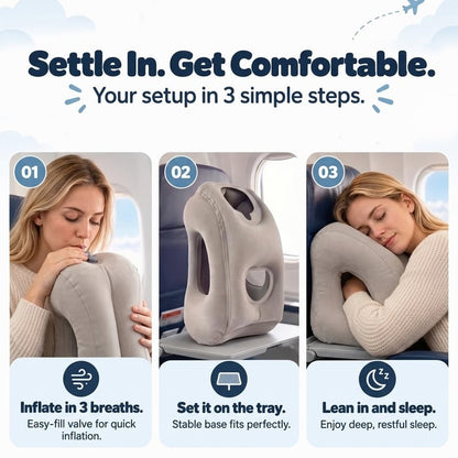 Inflatable Travel Pillow