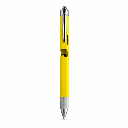 🖊️ 9-in-1 Multi-Tool Pen – LED Light, Screwdriver, Ruler & Stylus | Pocket EDC Gadget for Everyday Fixes